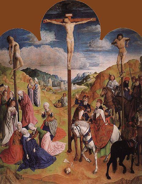 Hugo van der Goes Calvary Triptych